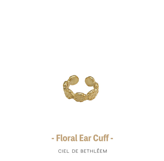Floral Ear Cuff