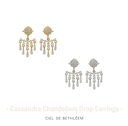 Cassandra Chandeliers Drop Earrings