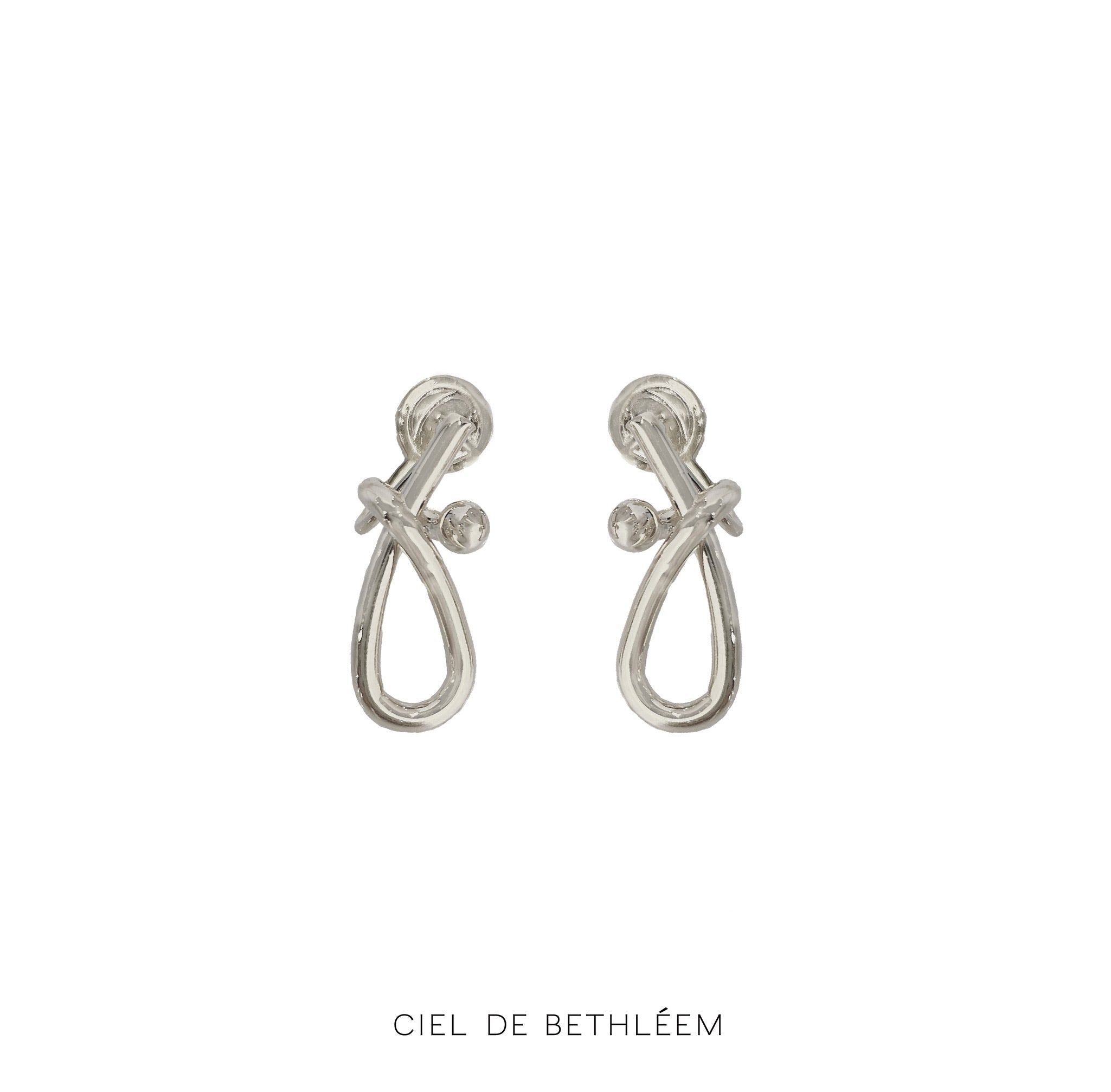 Droplet Knot Earrings