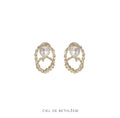 Cradle Pearl Earrings
