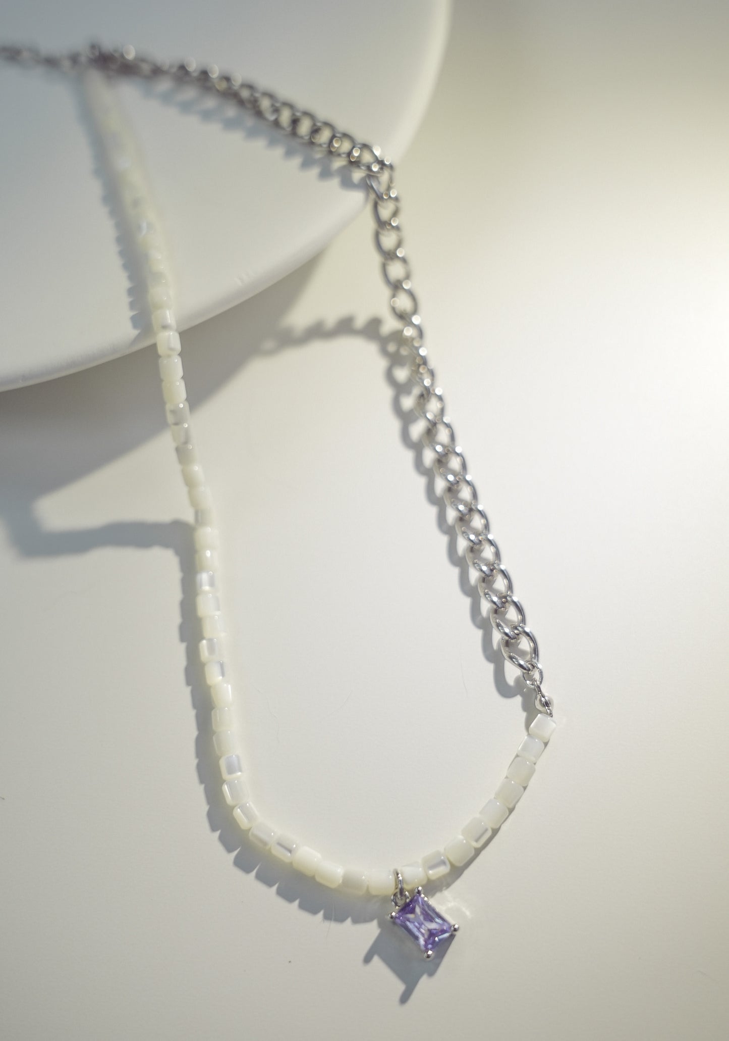 [Pre-order] Purple Charm Necklace