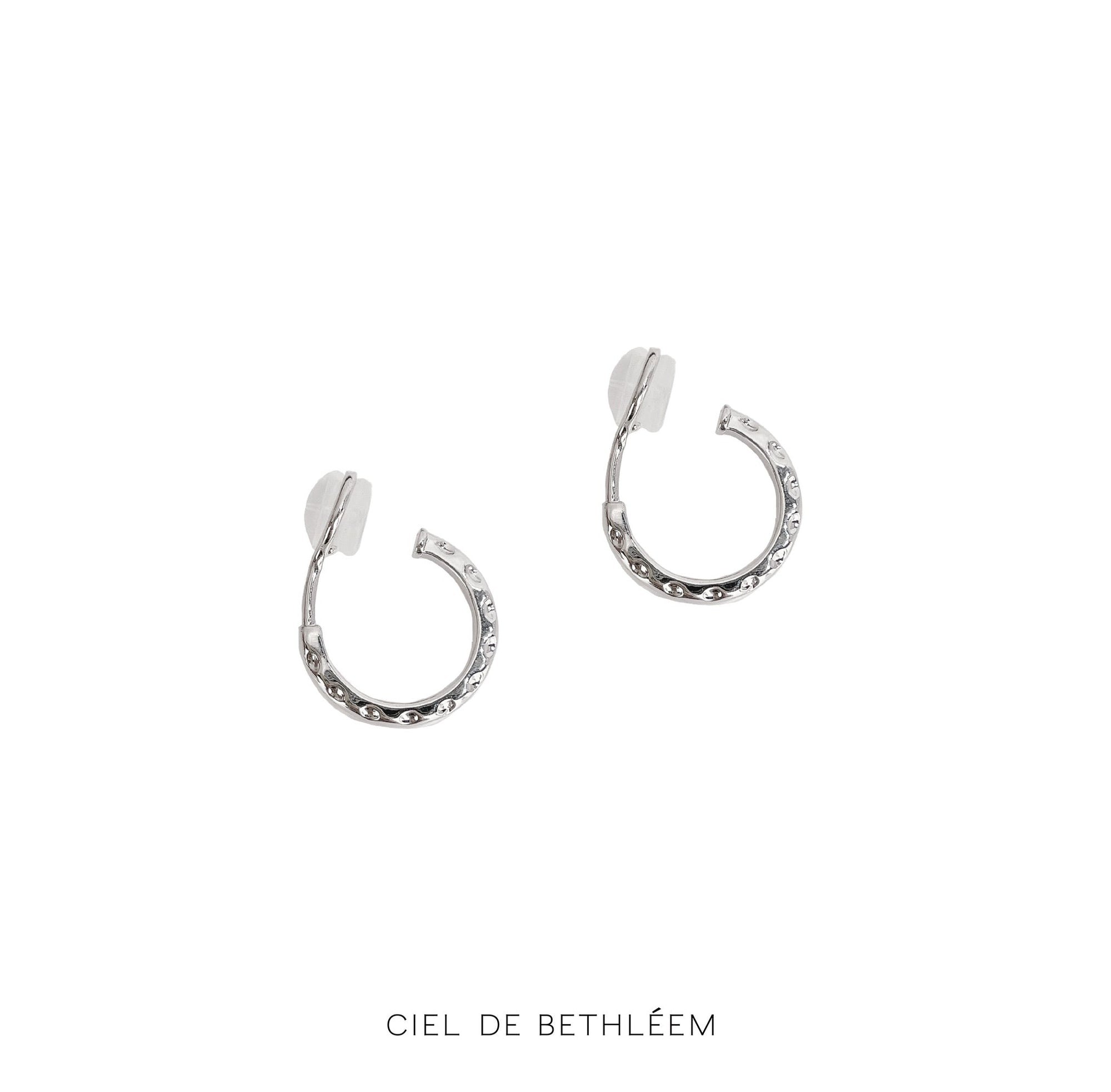 Uneven Dot Hoop