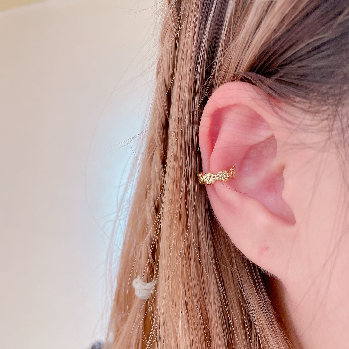 Floral Ear Cuff