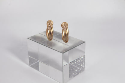 Frenchy Hoop Earrings - Matte