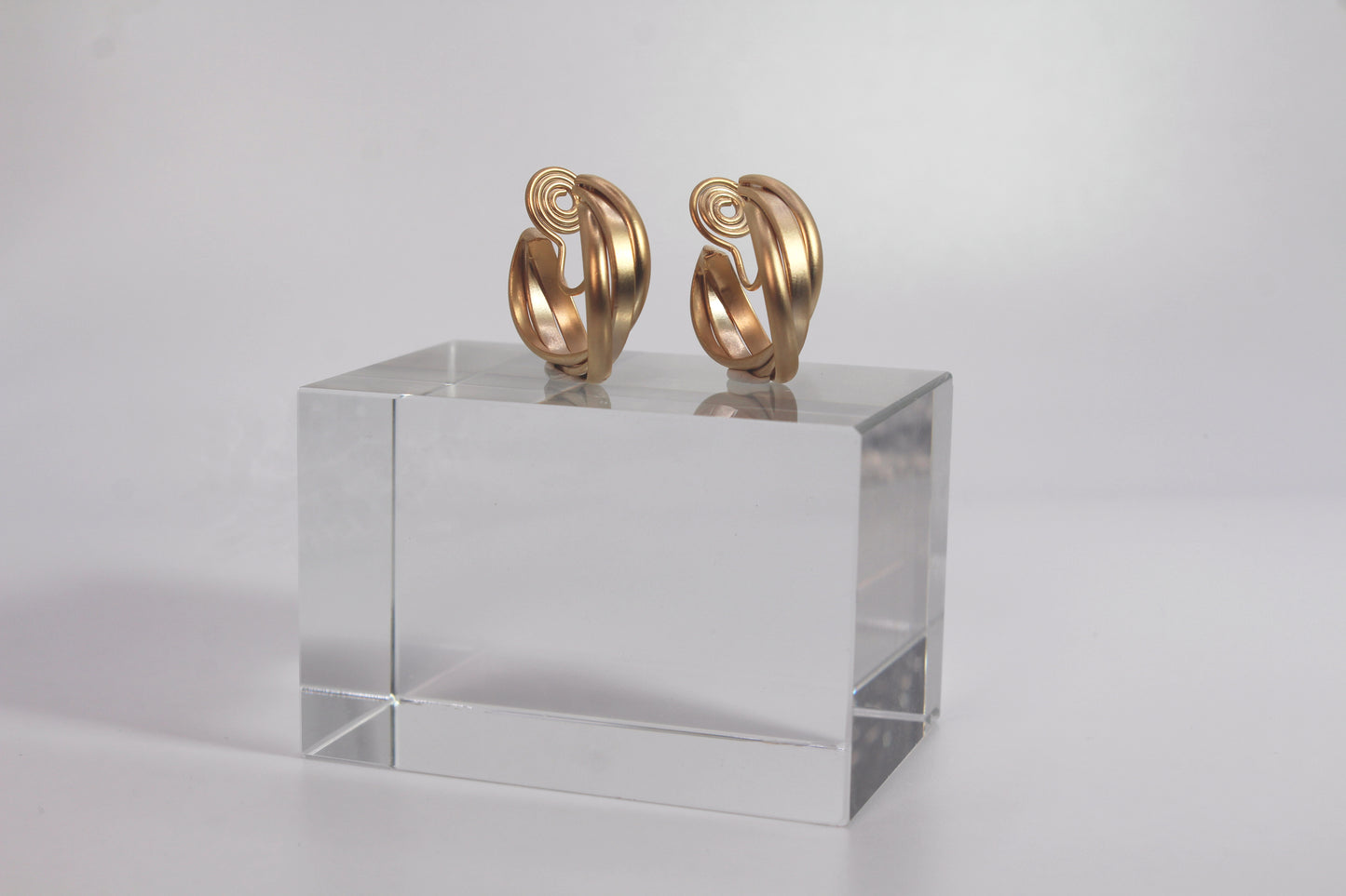 Frenchy Hoop Earrings - Matte