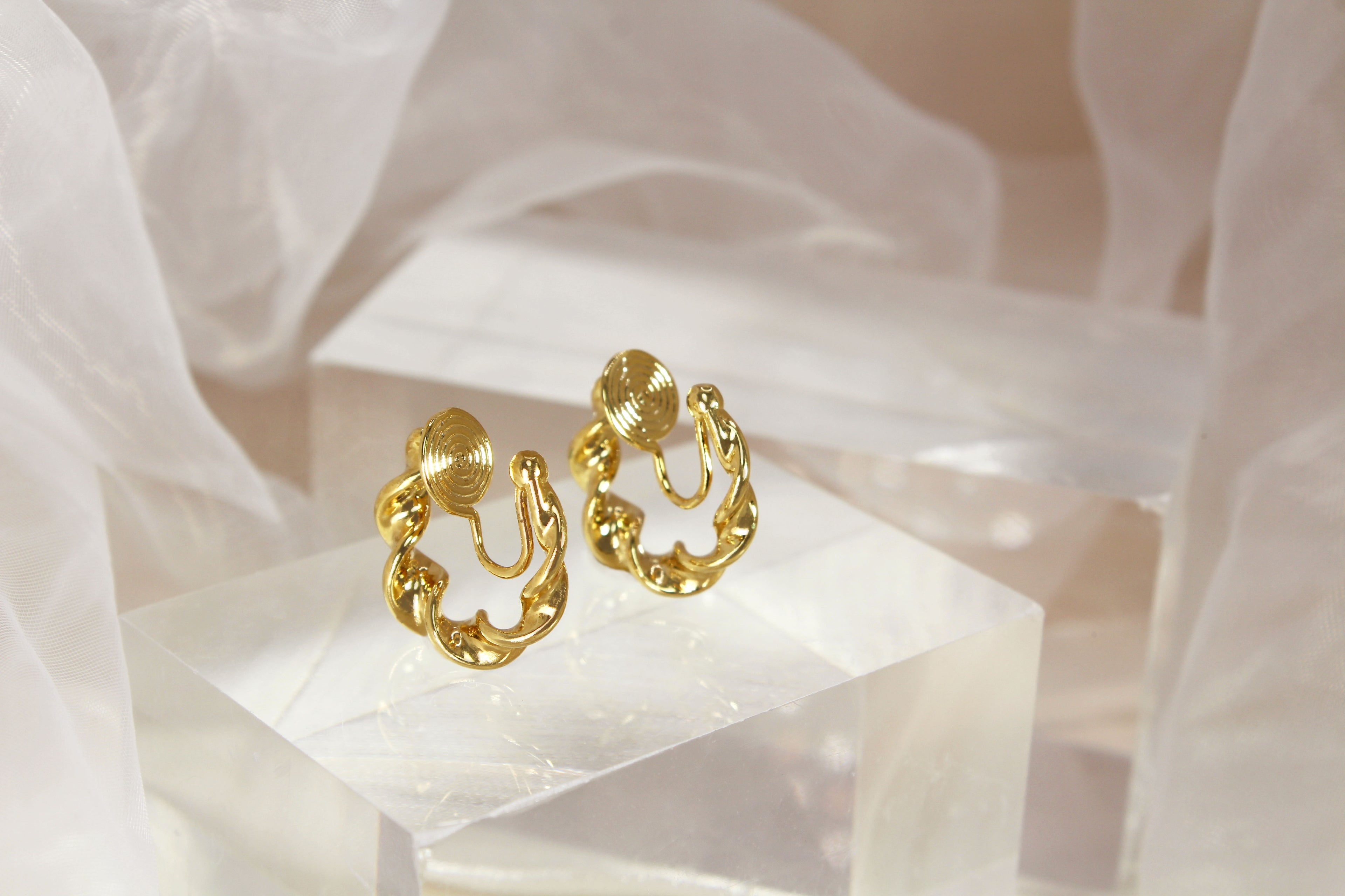 American Twisted Earrings