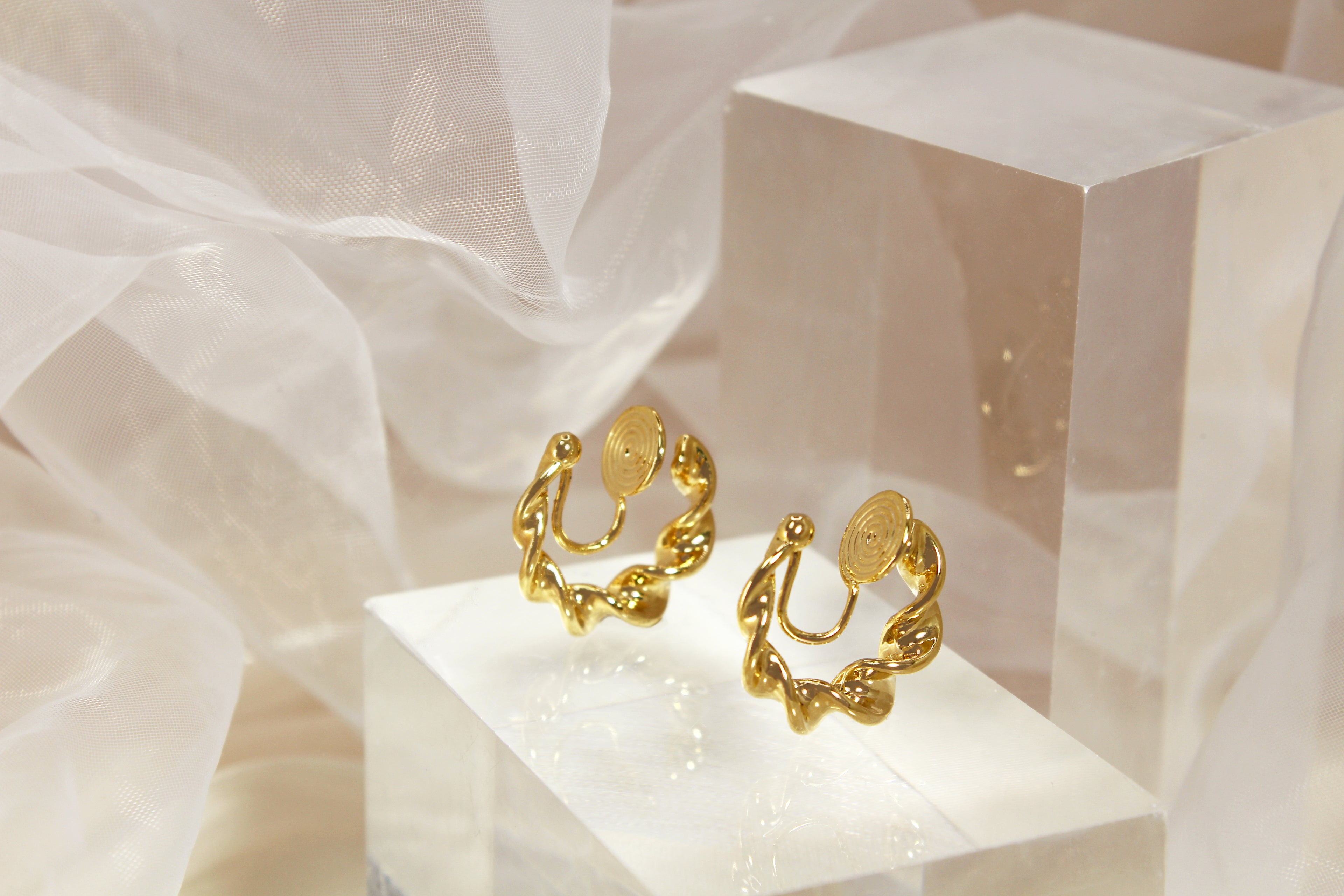 American Twisted Earrings