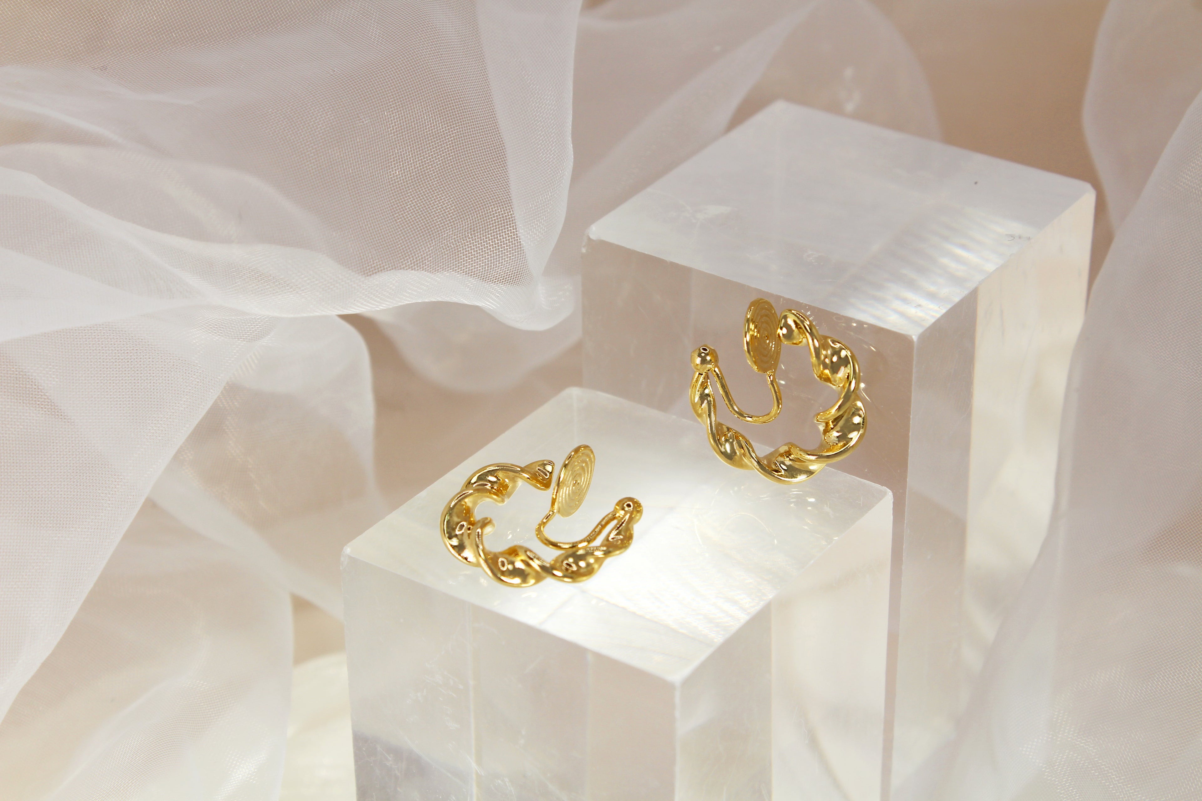 American Twisted Earrings