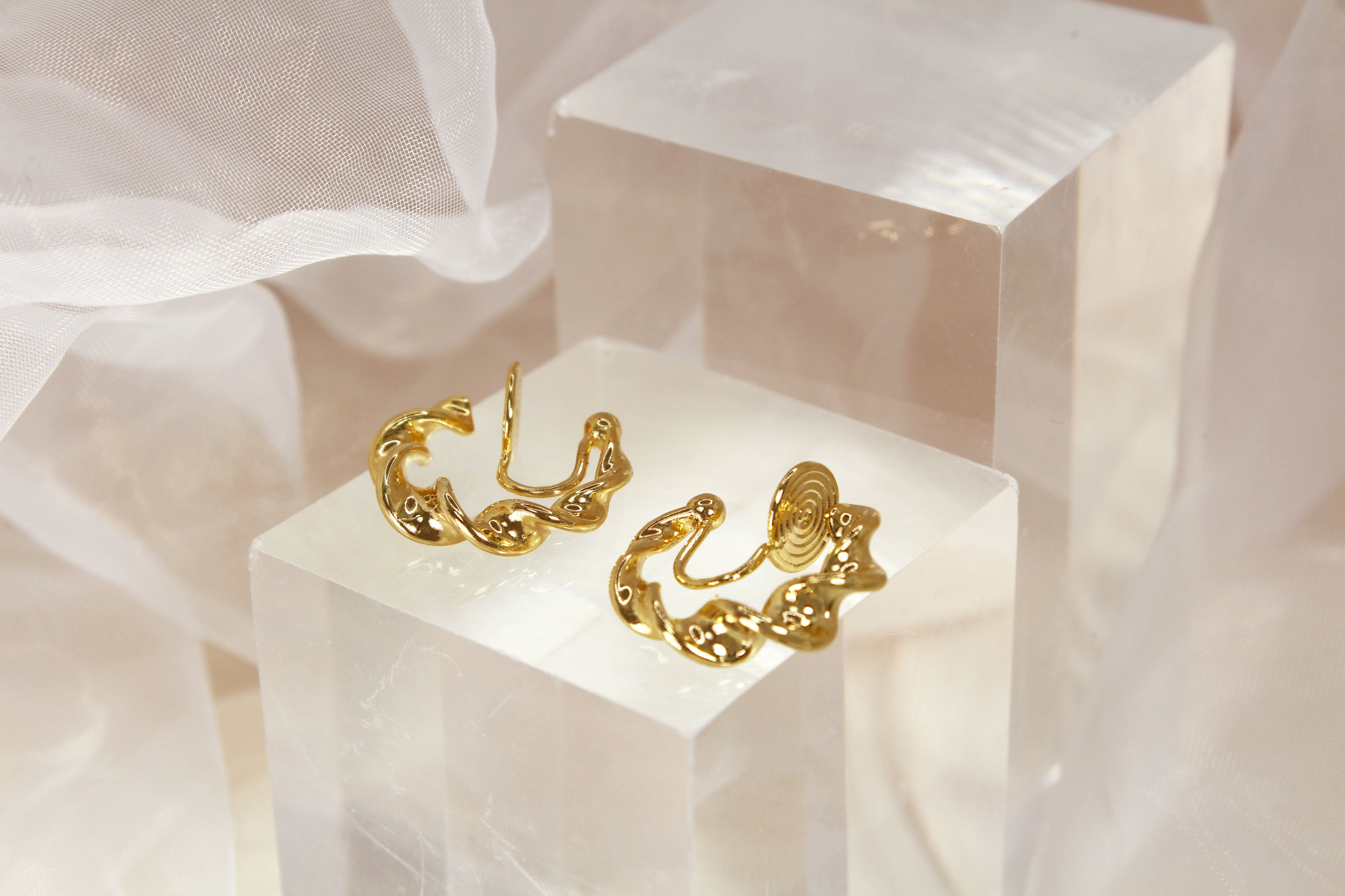 American Twisted Earrings