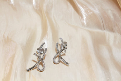 Ribbon Bow Earrings