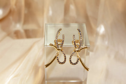 Ribbon Bow Earrings