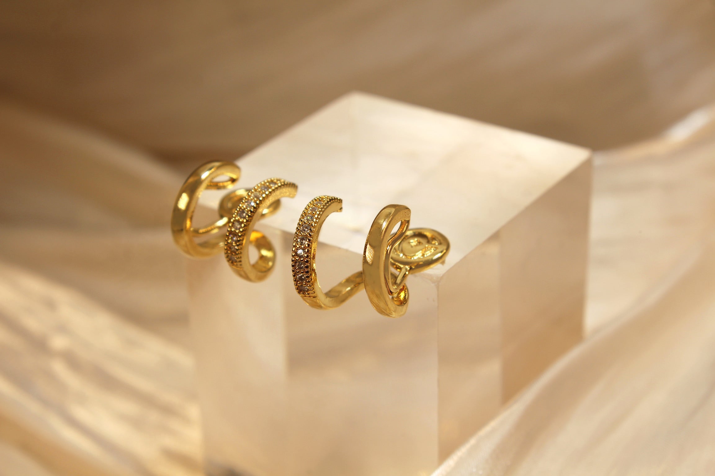 Double Hoop Earrings