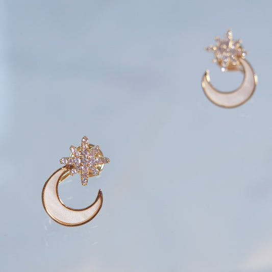 Serene Moon Earrings