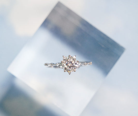 Chayil - Diamond Solitaire Ring