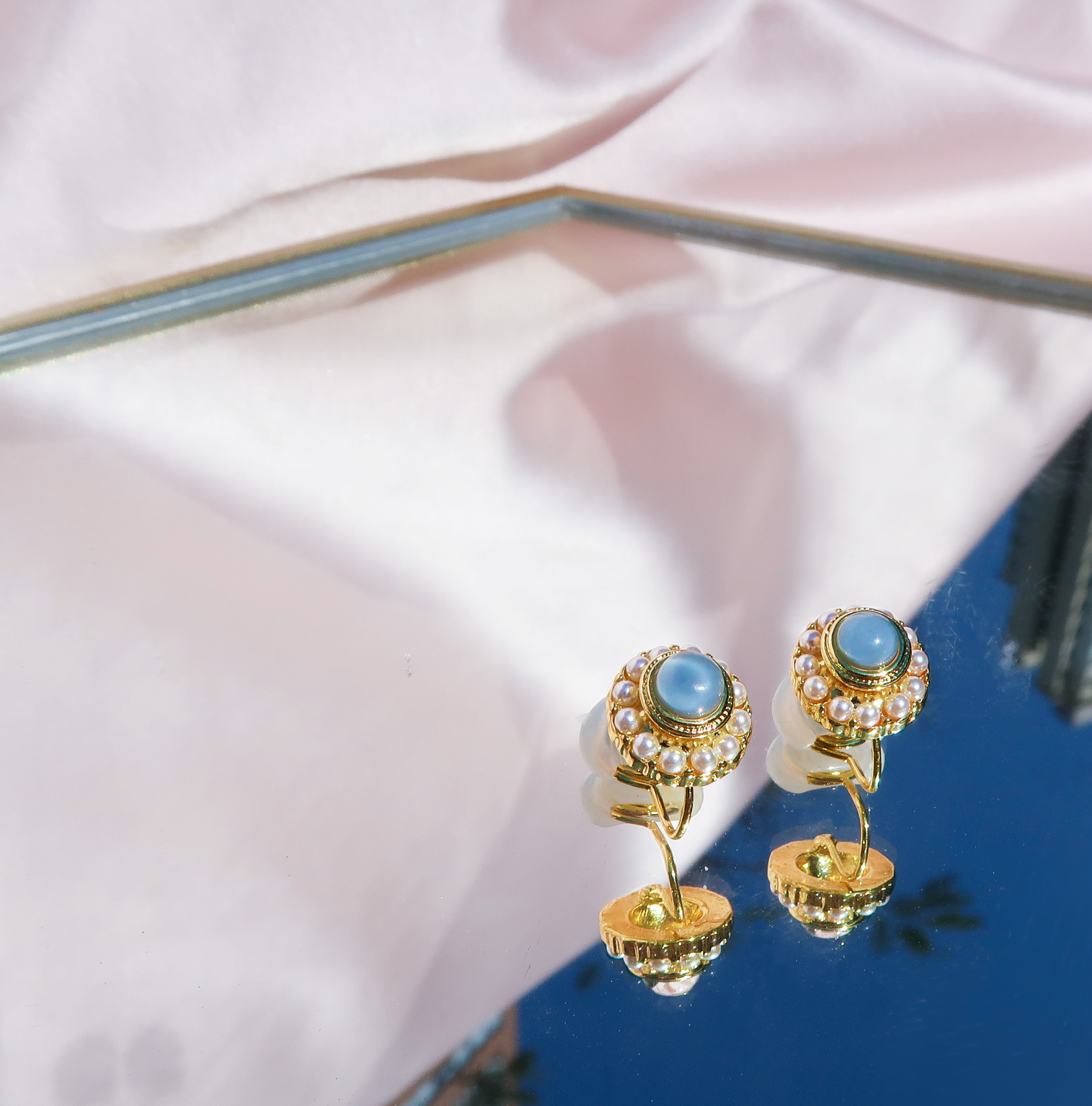 Palace Opal Stud Earrings