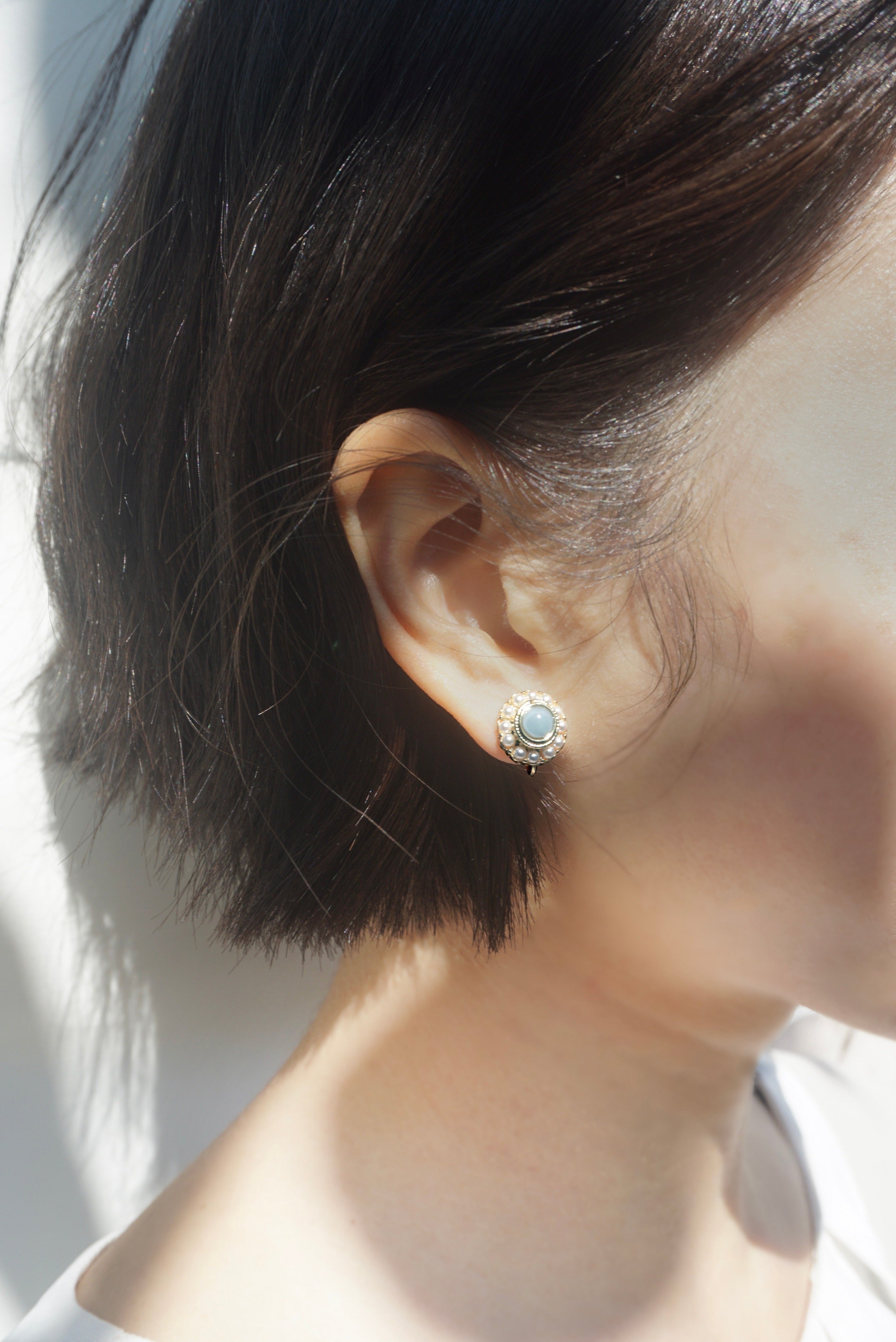 Palace Opal Stud Earrings
